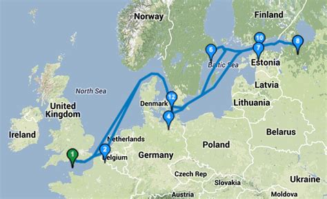 baltic sea cruise itinerary